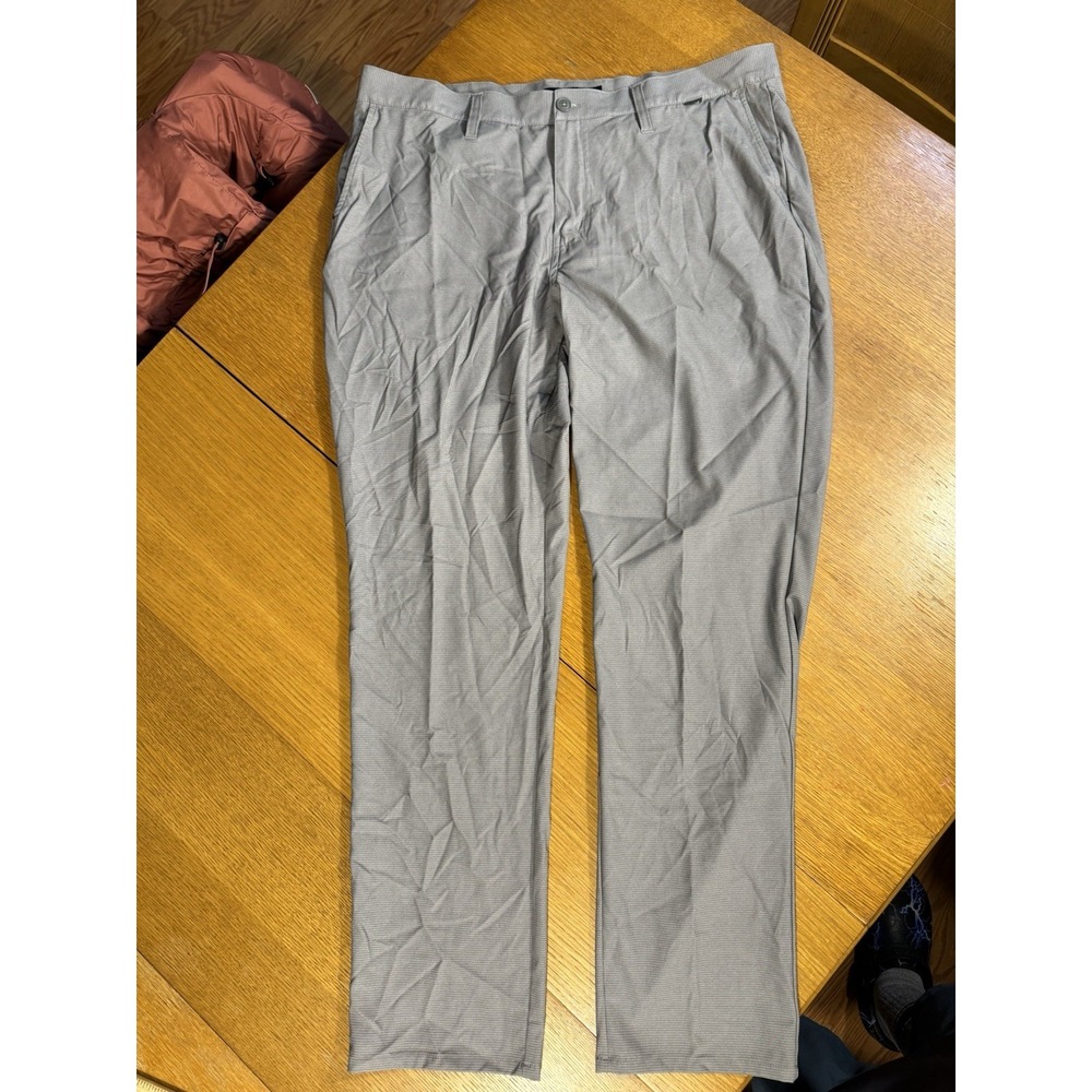 Travis Mathew Performance Gray Athletic Stretch Golf Pants Men's‎ 38x32